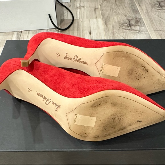Sam Edelman high heel in red size 7.5 - Picture 3 of 4